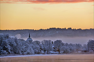 Kungälvsbilder från olika årstider